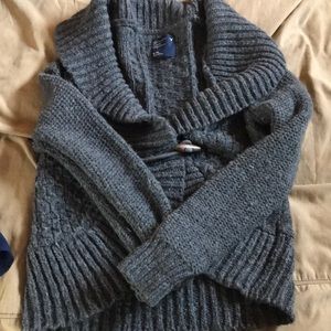 Wool shrug